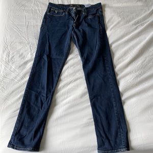 Men’s Guess | Lightly worn | slim tapered jeans | dark blue